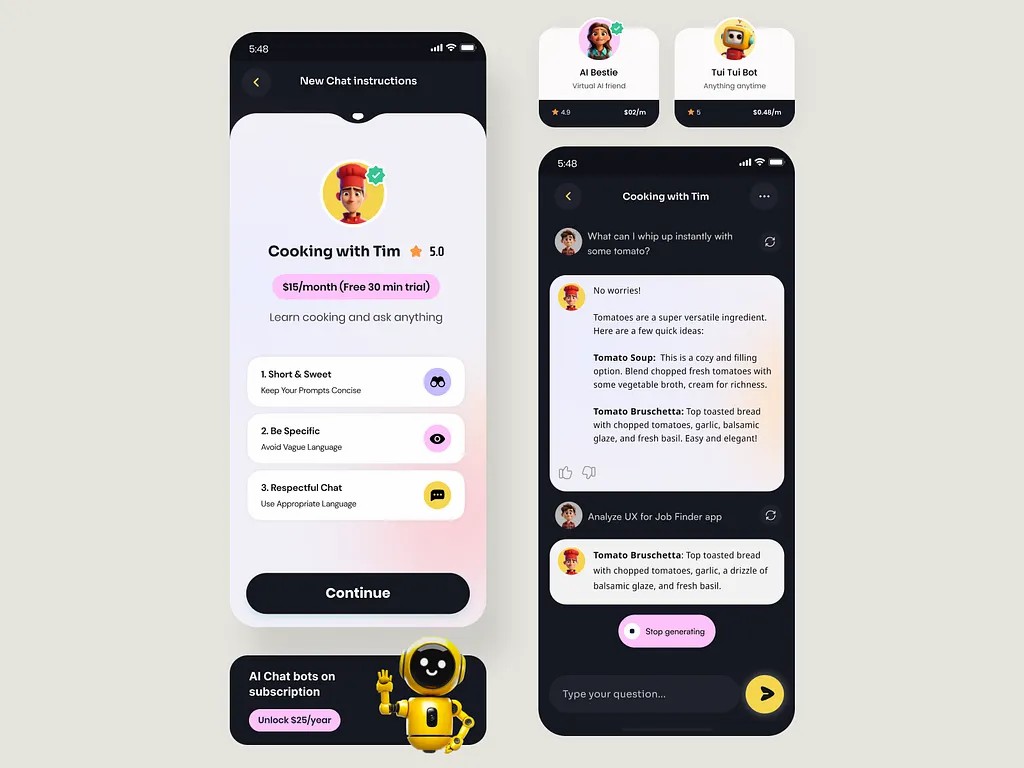 AliakbarUIUXDev's tweet image. AI Chatbot UI

What does it affect?

Do you like to code on it?

#ui #ux #uiux #aliakbaruiuxDev #dev