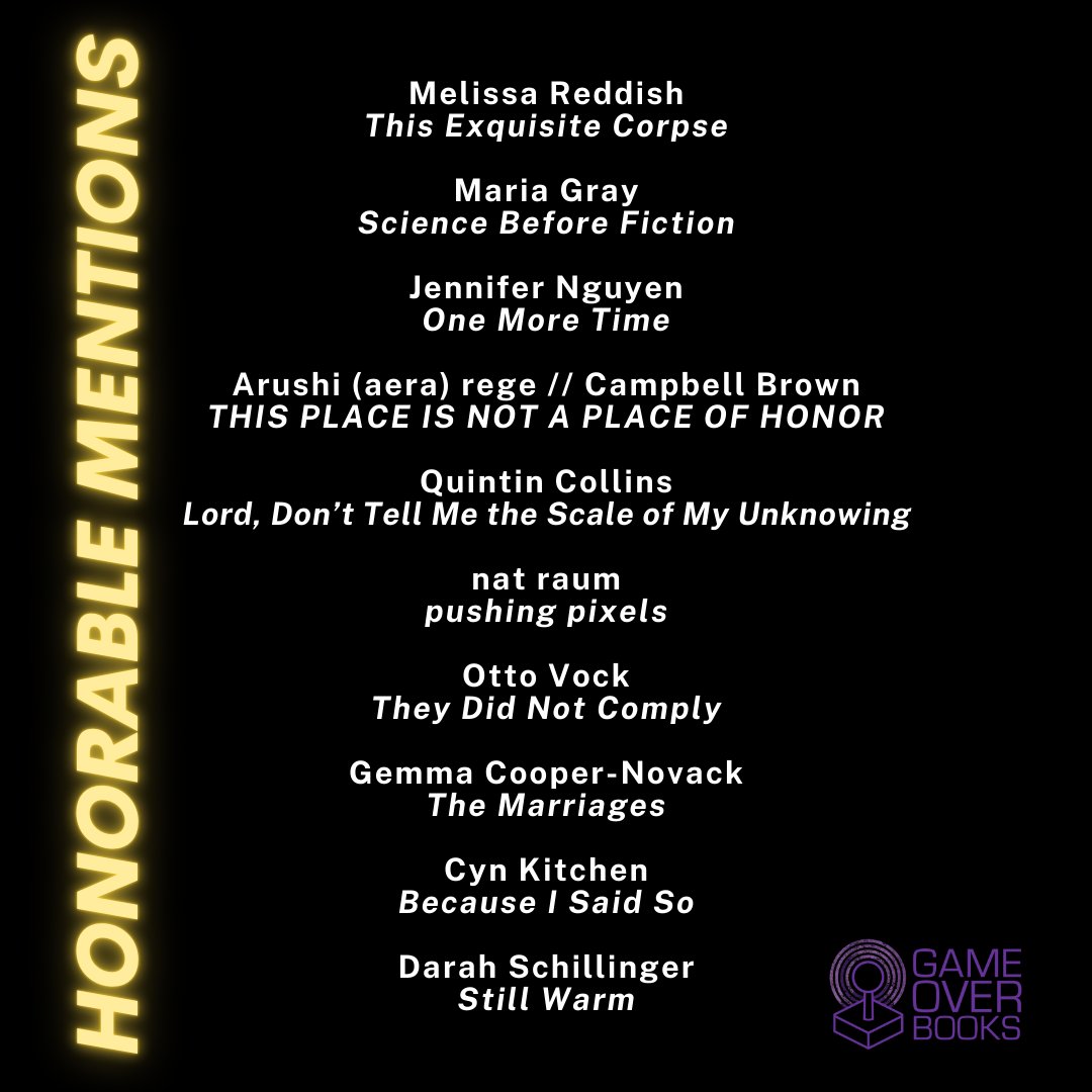 Game Over Books tweet media