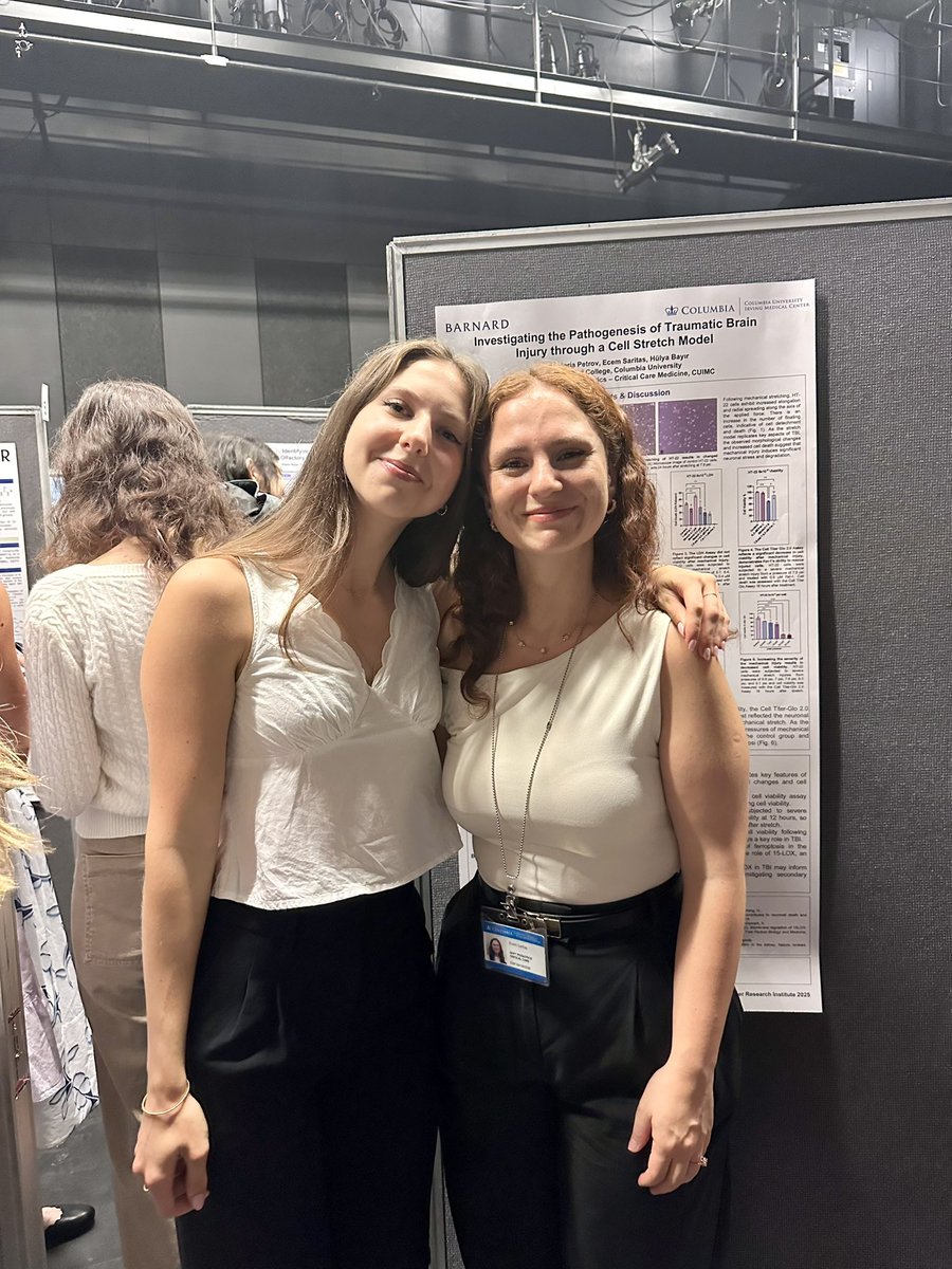 Proud Mentor Moment! 🎉 ✨ 
I’m excited to share that my student Victoria has developed a neuronal cell stretch model to mimic traumatic brain injury and successfully presented her poster.
Her dedication and creativity in bringing this project to life make me incredibly proud as
