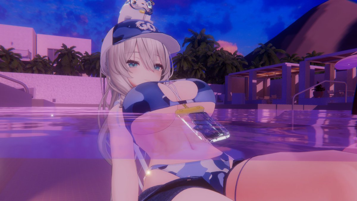 乳がでかすぎて浮いてた