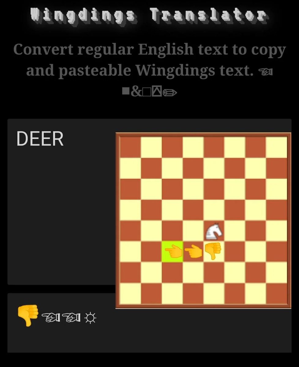 Close enough, welcome back egg in wingdings theory