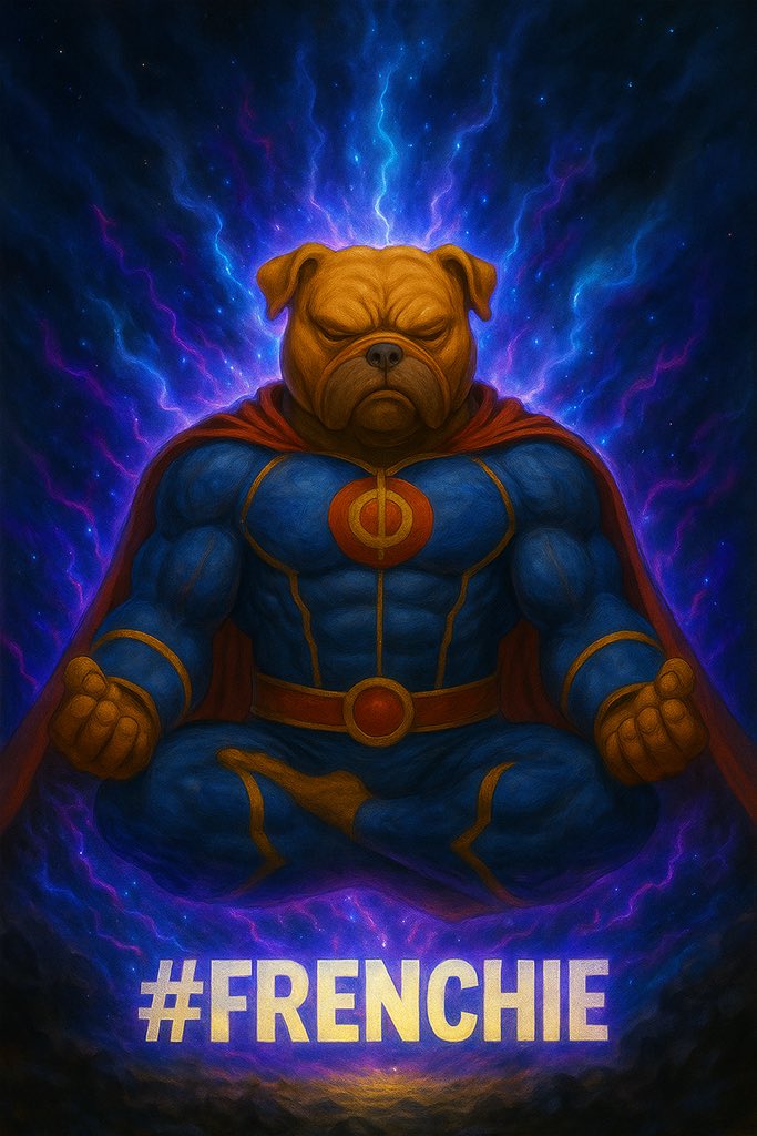 diamond_fenzy's tweet image. &quot;From the farthest reaches of the blockchain galaxy, #FRENCHIE descends with unstoppable energy, powered by the cosmic forces of decentralization and community trust. This is not just another token launch, this is a movement — forged in the fires of innovation, fueled by diamond…