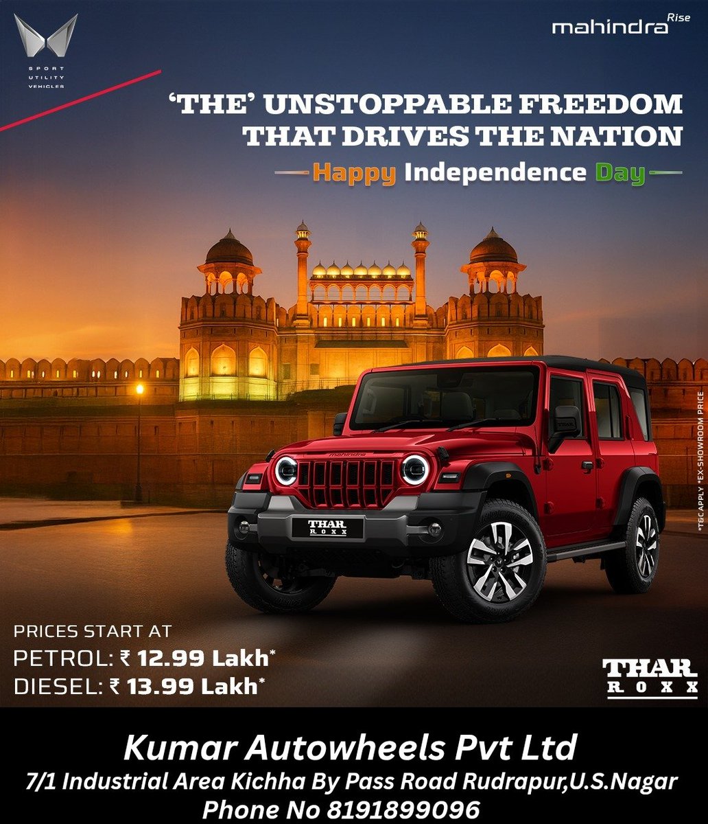 Kumar Autowheels tweet media