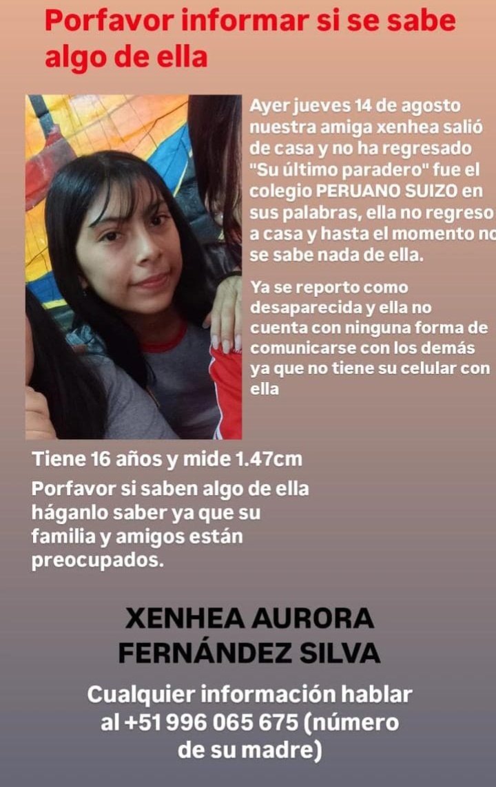 cconeres's tweet photo. chicos porfavor ayuden a difundir ☹️, es la amiga de una amiga cercana ☹️
den rtw!!! https://t.co/wtTbbOmlBy