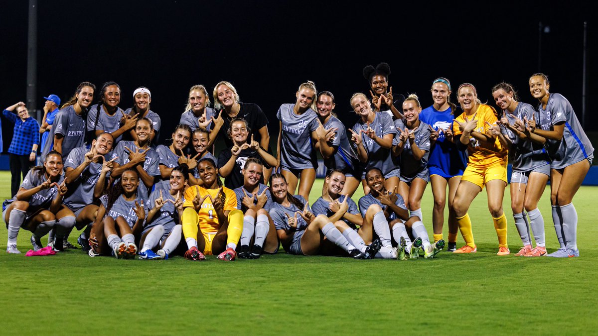 UKWomensSoccer's tweet image. won and 0 😼

#WeAreUK | #RingTheBell