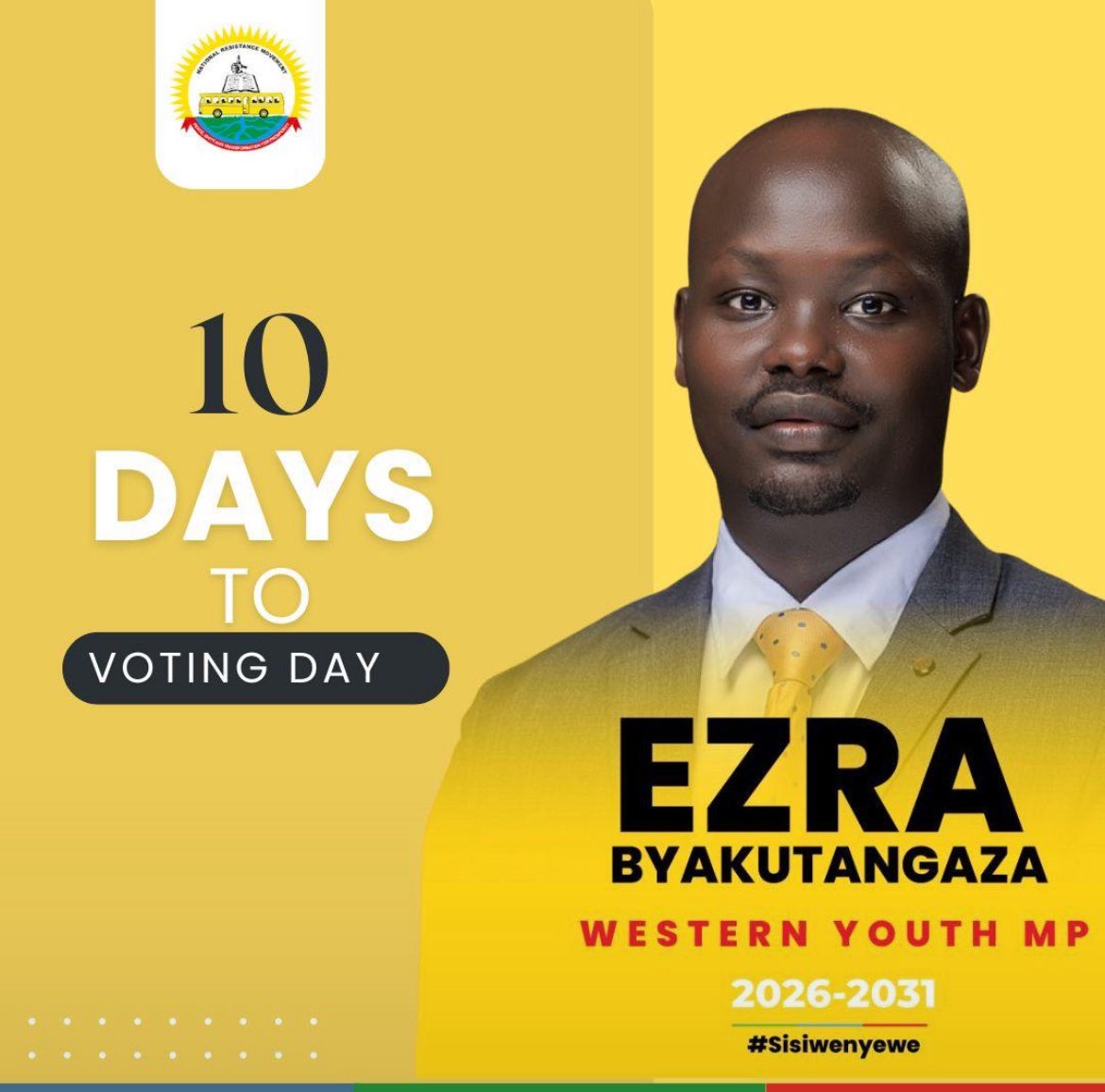 It's a count down now. My brother <a href="/byakutangaza_ez/">Ezra Byakutangaza</a> is the best candidate,
