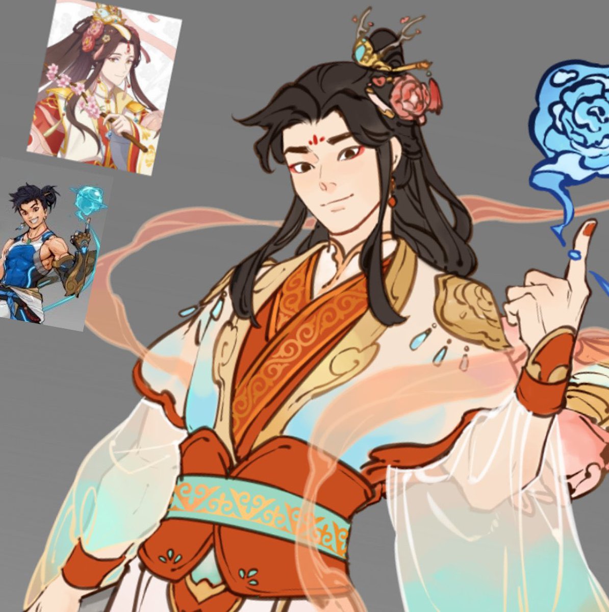 Xiao at 99% lesbian power tweet media