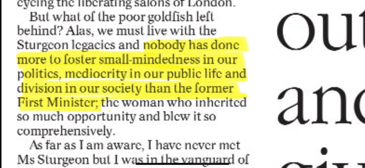 TheDarkSideOfTheYoon (@uranushasrings) on Twitter photo <a href="/Barclay710/">Barclay “Thunder Fingers”</a> <a href="/CoralieAnn/">Coralie - #AbolishHolyrood</a> “Nobody has done more to foster small-mindedness in our politics, mediocrity in our public life and division in our society” than the #FirstMuncher
#ScotlandHatesSturgeon
#SturgeonisaCunt <a href="/Barclay710/">Barclay “Thunder Fingers”</a> <a href="/CoralieAnn/">Coralie - #AbolishHolyrood</a> “Nobody has done more to foster small-mindedness in our politics, mediocrity in our public life and division in our society” than the #FirstMuncher
#ScotlandHatesSturgeon
#SturgeonisaCunt