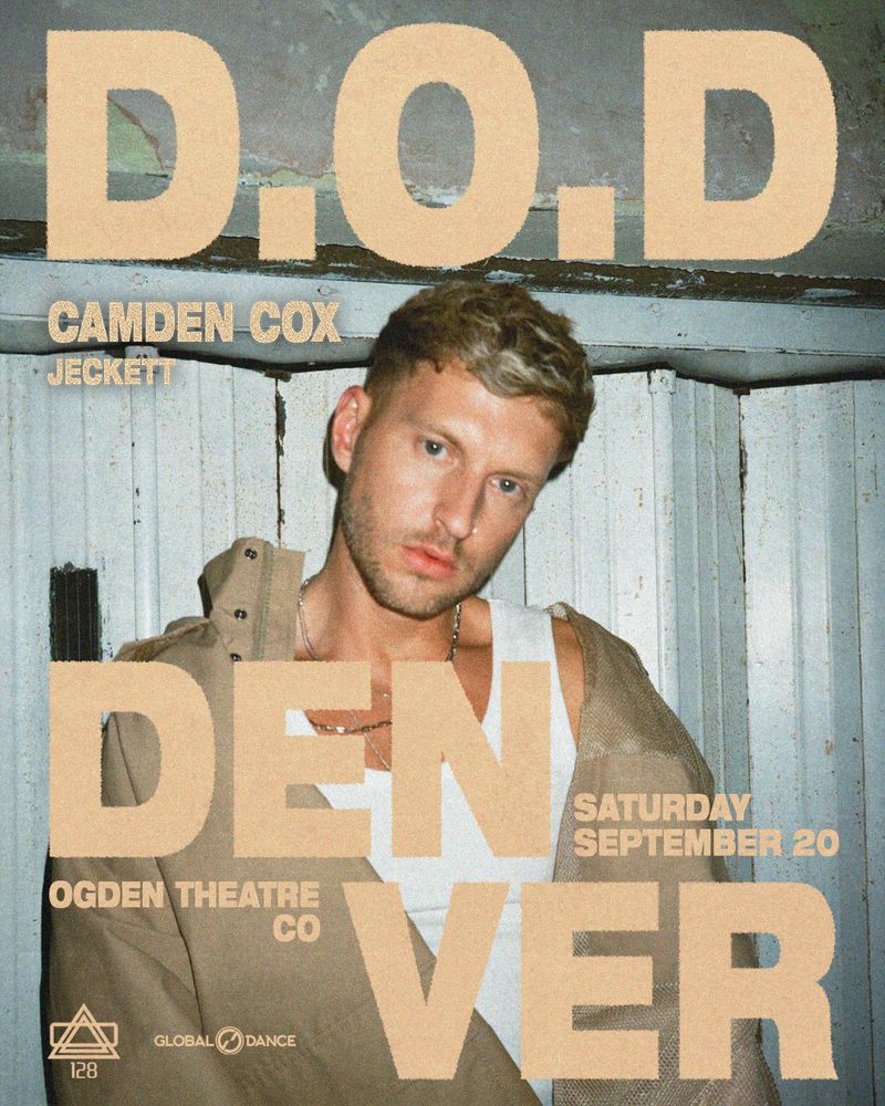 Global Dance Events (@globaldanceus) on Twitter photo 🚨 SUPPORT ADDED 🚨
<a href="/CamdenCoxMusic/">Camden Cox</a> & <a href="/justjeckett/">Jeckett</a> are jumping in the mix with <a href="/dj_dod/">𝐃.𝐎.𝐃</a> on September 20th at <a href="/ogdentheatre/">Ogden Theatre</a> 💿
Find your tickets today ⏩ bit.ly/DODOgden2025 🚨 SUPPORT ADDED 🚨
<a href="/CamdenCoxMusic/">Camden Cox</a> & <a href="/justjeckett/">Jeckett</a> are jumping in the mix with <a href="/dj_dod/">𝐃.𝐎.𝐃</a> on September 20th at <a href="/ogdentheatre/">Ogden Theatre</a> 💿
Find your tickets today ⏩ bit.ly/DODOgden2025