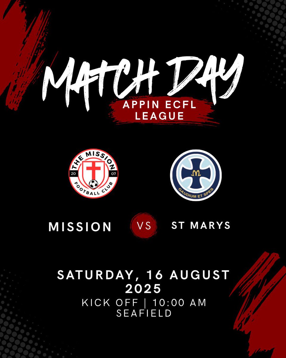 Big game tomorrow against <a href="/stmarysmetrofc/">St Mary's Metropolitan FC</a> Always a cracking game. Get along if you can and support the lads <a href="/ECFA01/">Edinburgh Churches Football Association</a>