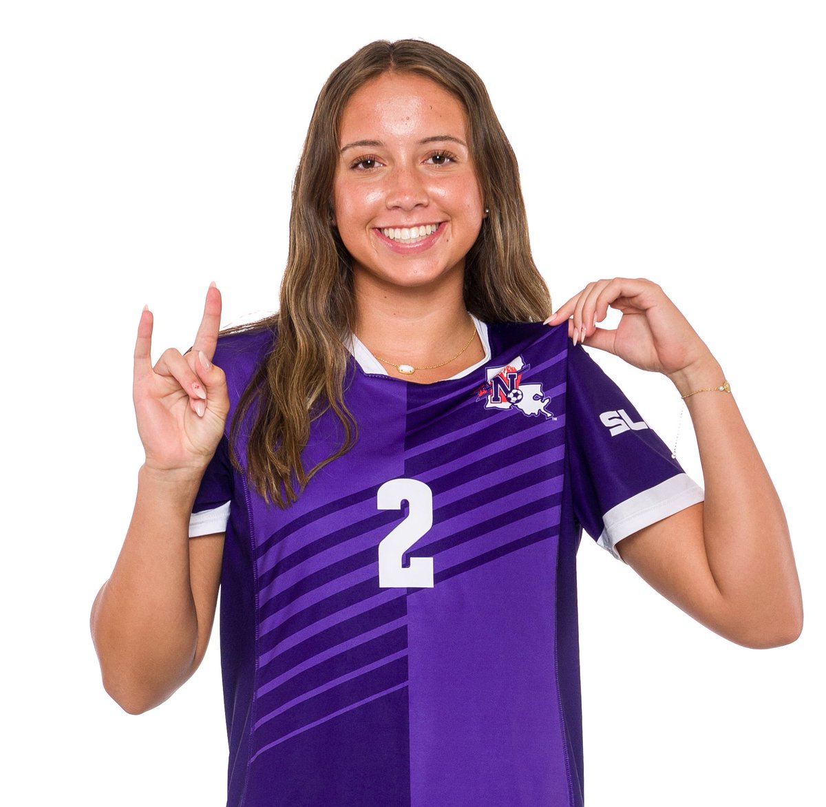 NSUDemonsSOC's tweet photo. Wishing a very special HAPPY BIRTHDAY to sophomore defender @KateBouck! 👑 So thankful to have you here in Natchitoches as a Demon 😈🫶 https://t.co/vOUxvaxtsD