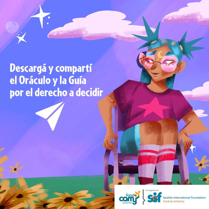 Descargá hoy el Oráculo por el derecho a decidir y descubrí el mensaje que tiene para vos y tu colectiva: 
seaif.org/es/programas/f…

#oráculoporelderechoadecidir 
 #DerechoADecidir #FondoCAMY #juventudescentroamericanas