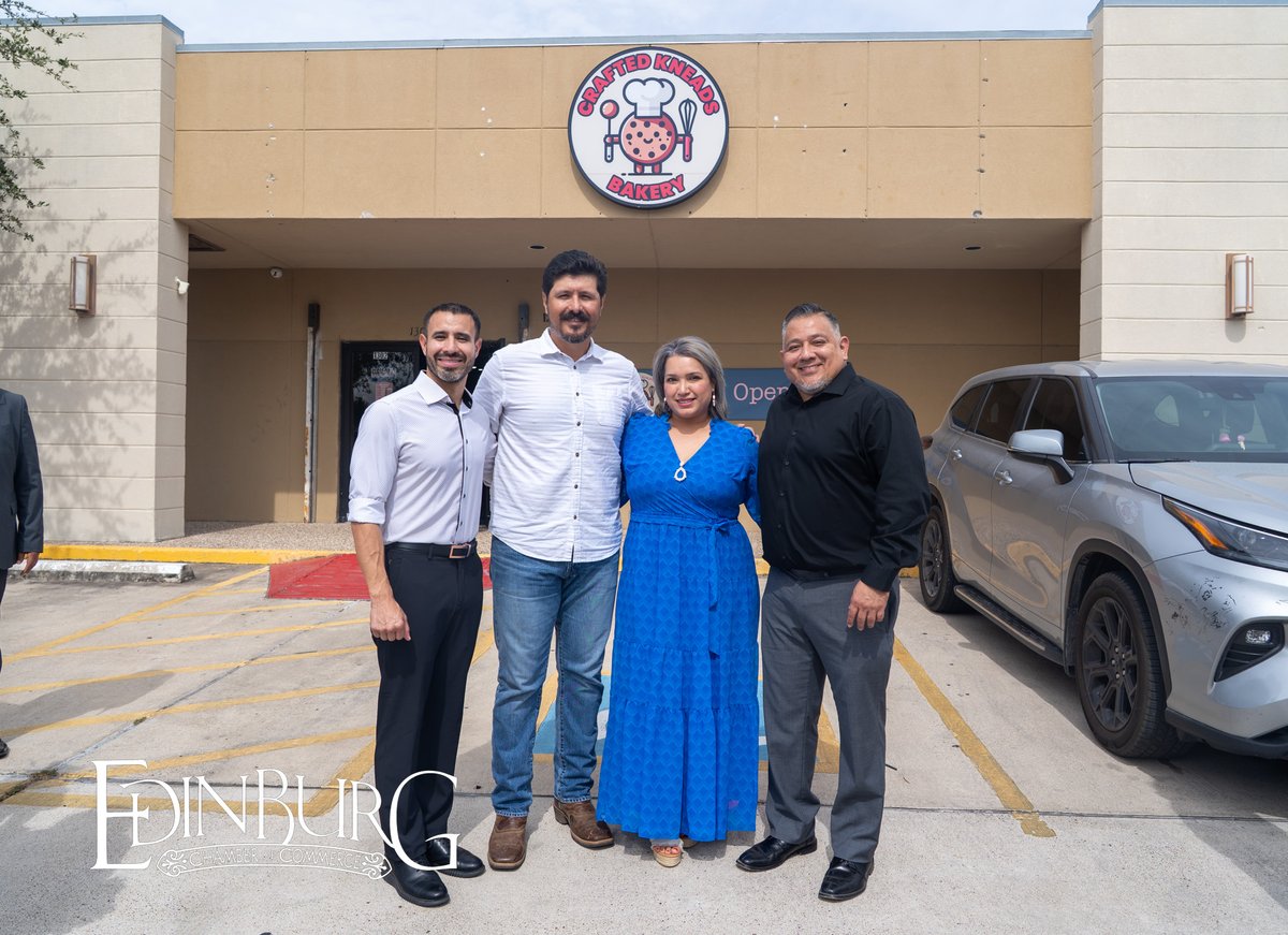 🎉🍪 Congrats to Crafted Kneads Bakery on their grand opening at 1302 W. University Dr., Edinburg, TX! They bake delicious artisan cookies &amp; breads. 💖✨ Check out the menu: craftedkneadsbakery.com 🥖🥳 #SupportLocal #CraftedKneadsBakery