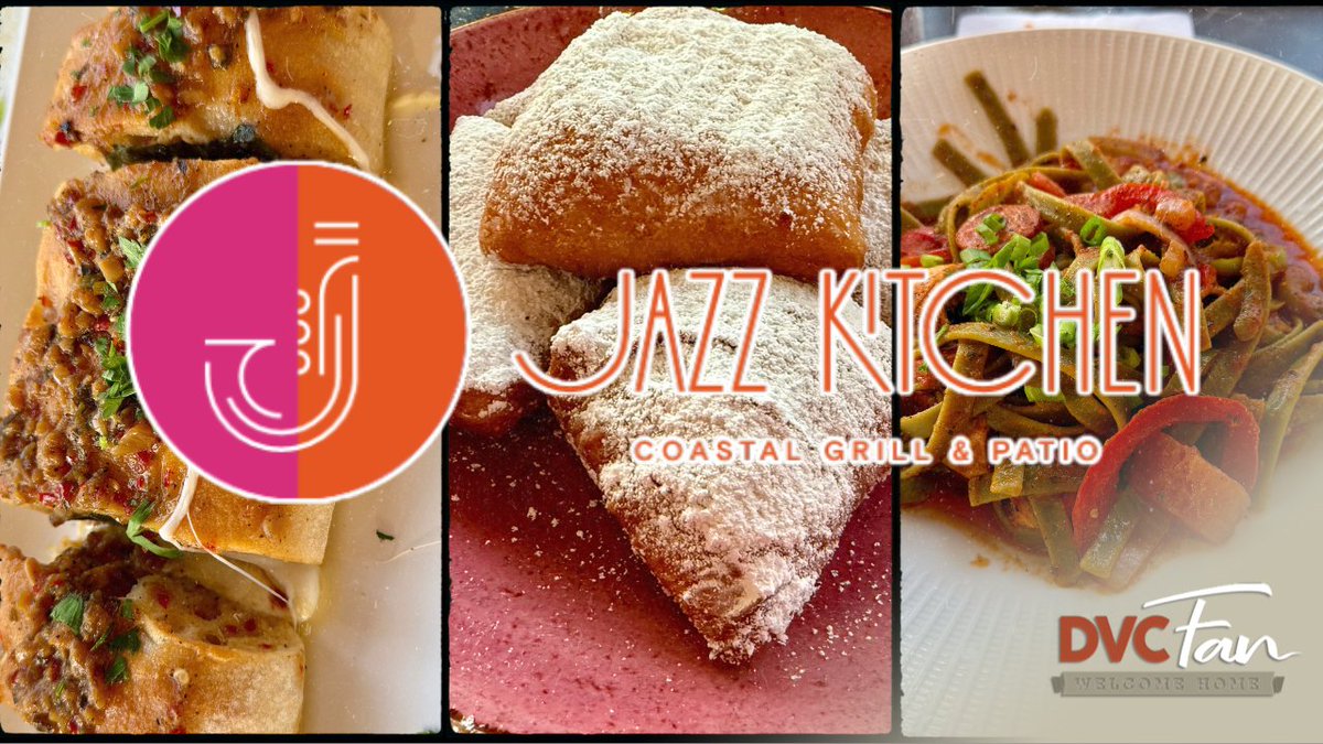 Kicking off our Disneyland trip the right way—with dinner at our favorite spot, Jazz Kitchen Coastal Grill &amp; Patio! 🍤✨

We’ve loved this place since our first visit, and this time we brought friends to see if it’s still as magical as we remember (spoiler: it is 😍). From