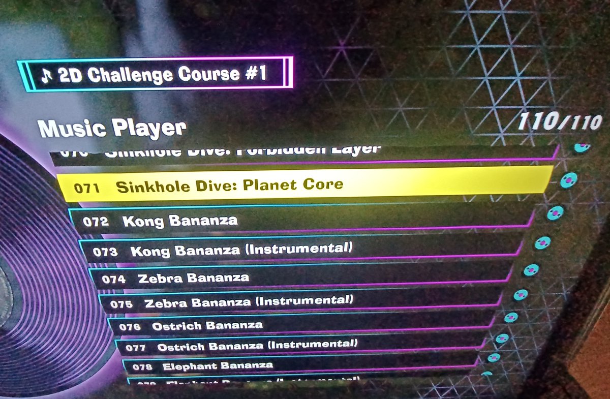 Kayrack's tweet image. ~65hours, many balloons, many mistakes

1000 banadium gems, and 110/110 discs

Great game for a new generation of Nintendo consoles! #donkeykongbanaza #DonkeyKong #NintendoSwitch2