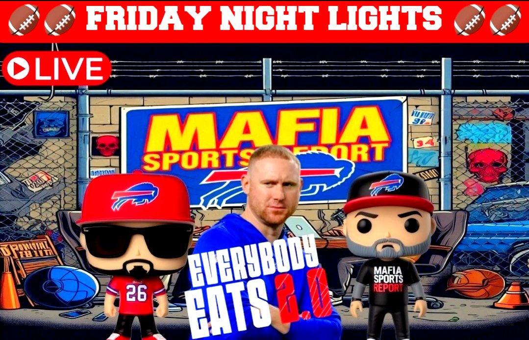 Mafia Sports Report (@tommytalksbills) on Twitter photo Friday Night Lights with Tommy & Mikey go live tonight @9 (ET) Buffalo Bills offense 2025: What to expect from Everybody Eats 2.0! Link is below or go to Mafia Sports Report on YouTube.. Go #Bills!!! <a href="/PostPodiumPod/">Aramis Fournier</a> <a href="/Hamm84K716/">40Keyz_Post_Podium_Podcast</a> #BillsMafia youtube.com/live/XZZ4frr5a… Friday Night Lights with Tommy & Mikey go live tonight @9 (ET) Buffalo Bills offense 2025: What to expect from Everybody Eats 2.0! Link is below or go to Mafia Sports Report on YouTube.. Go #Bills!!! <a href="/PostPodiumPod/">Aramis Fournier</a> <a href="/Hamm84K716/">40Keyz_Post_Podium_Podcast</a> #BillsMafia youtube.com/live/XZZ4frr5a…