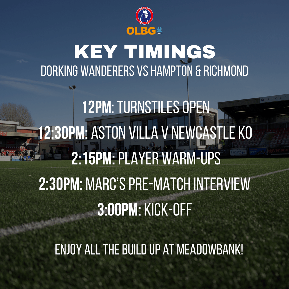 Dorking Wanderers FC tweet media