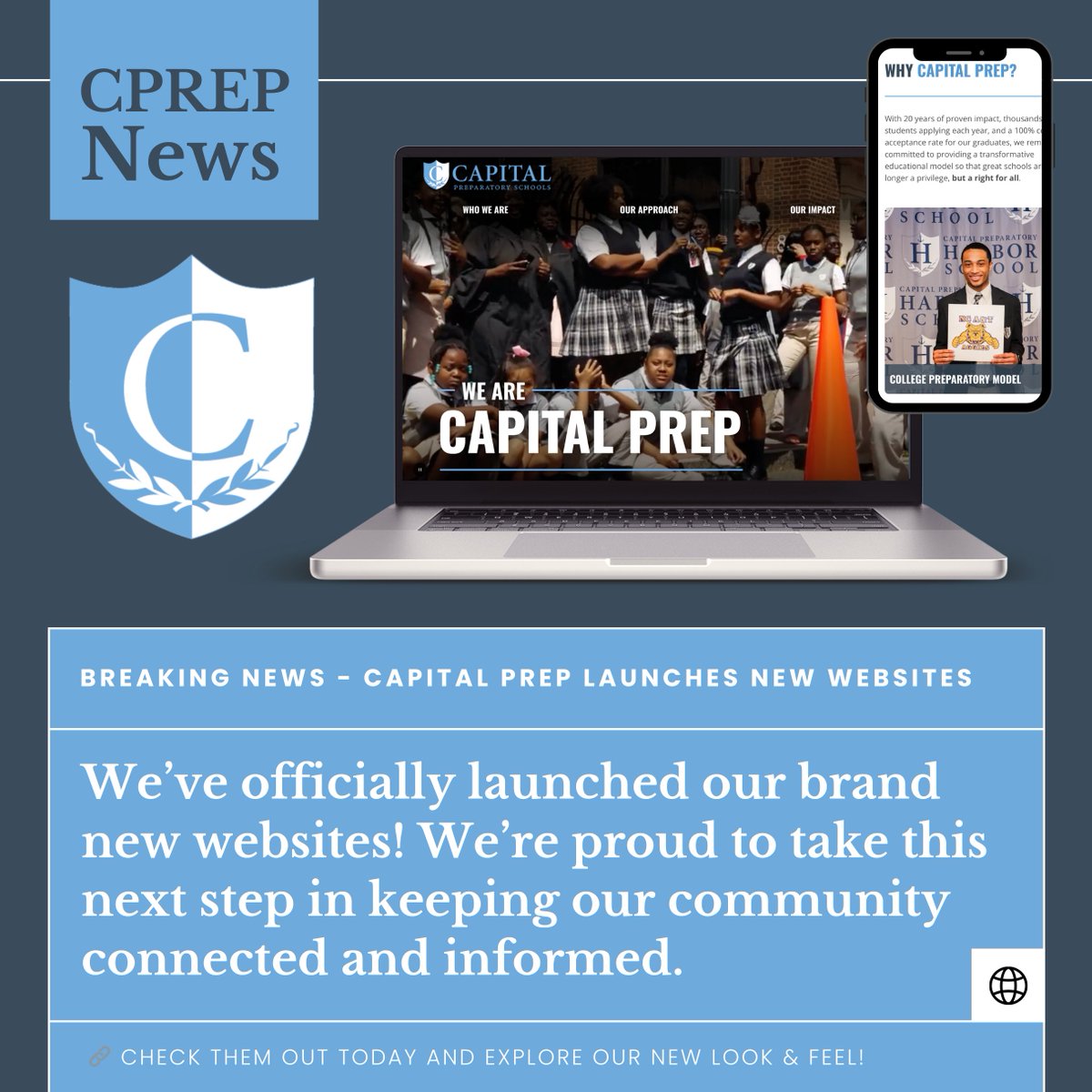 Capital Prep Schools tweet media