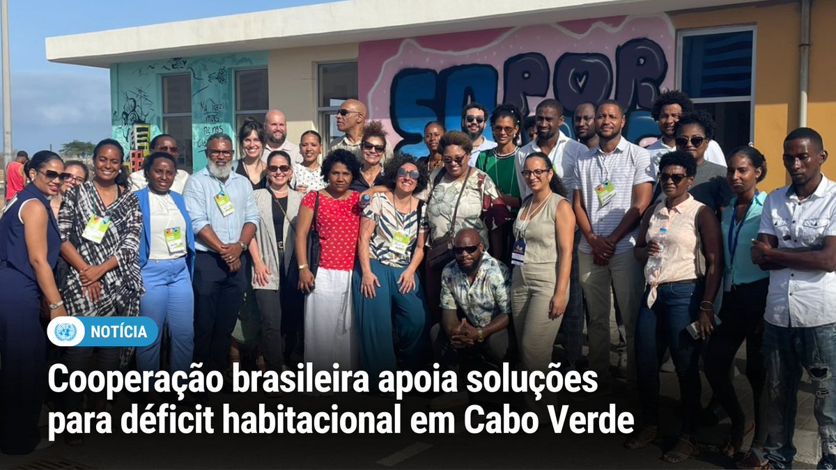 Brasil e Cabo Verde fortalecem cooperação em planejamento habitacional e #MoradiaAdequada. 

Ações integram o #SimetriaUrbana, parceria entre a <a href="/ABCgovBr/">ABC-MRE</a> e o <a href="/ONUHABITATBR/">ONU-Habitat Brasil</a>. 

➡️ Descubra mais: bit.ly/SimetriaUrbana 

#CooperaçãoSulSul