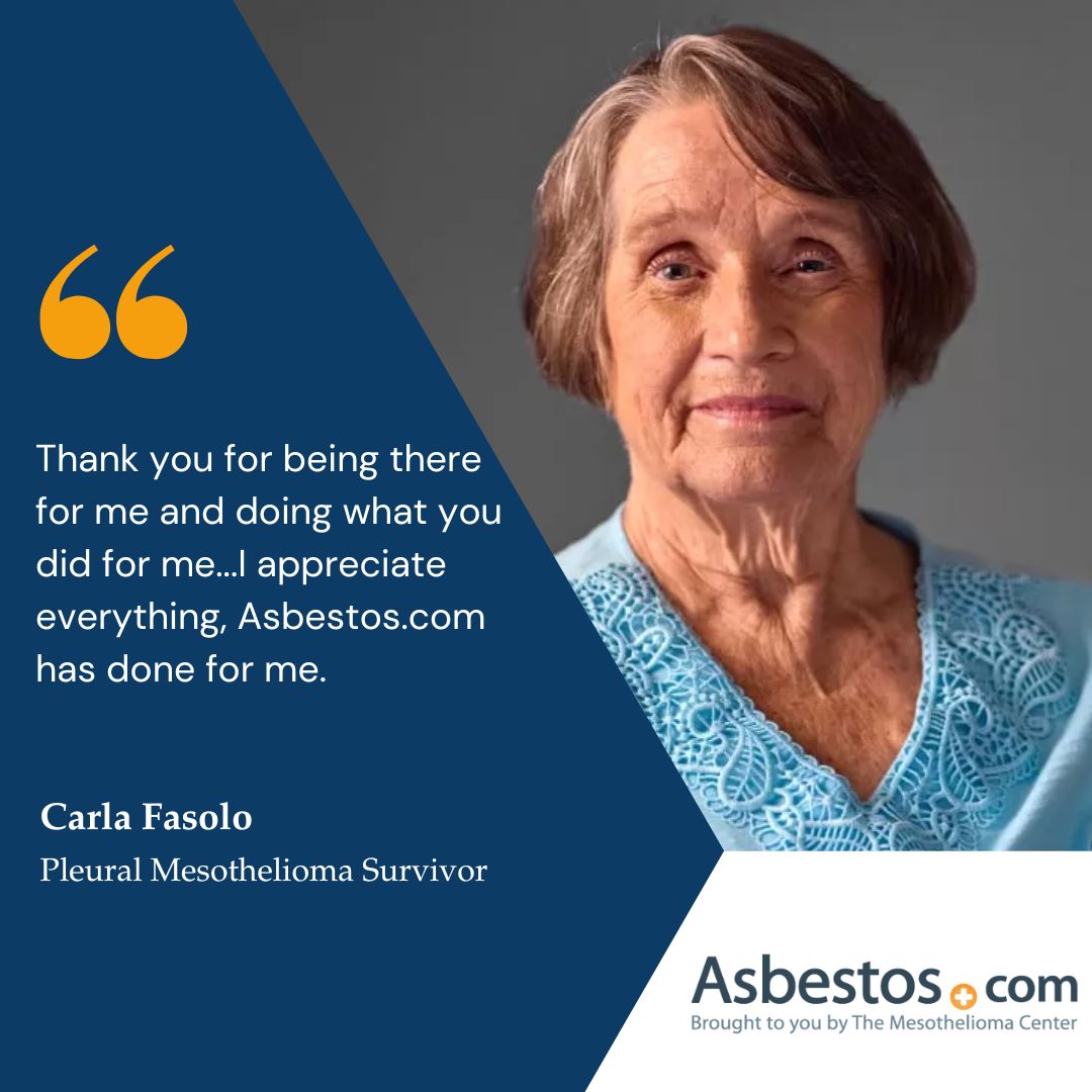 Carla’s mesothelioma journey shows the power of having the right team.

With her doctors, loved ones &amp; our Patient Advocates, she found hope and the resources she needed.

View our free resources: buff.ly/DGT3kgr

#Mesothelioma #MesotheliomaResources #TheMesoCenter