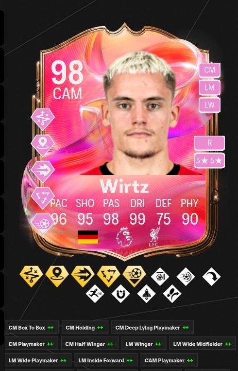 فيرتز متوفر بالتحديات الان ويطلب ⬇️ 

- 3 تشكيلات 94
- 3 تشكيلات 93
- 3 تشكيلات 92
- 3 تشكيلات 91
- 6 تشكيلات 90