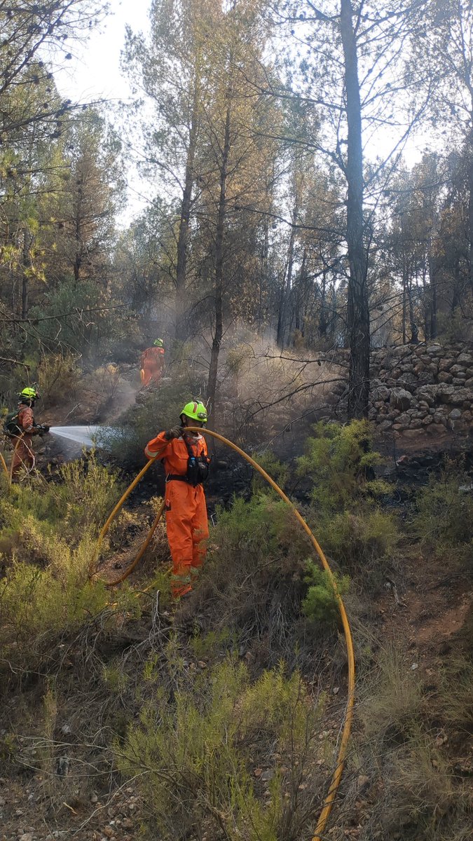 gprontoauxilio's tweet image. En las últimas horas hemos sufrido varios incendios forestales en nuestras montañas. El miércoles participamos en el #IFEnguera y a nuestro regreso dimos aviso del #IFTeresaDeCofrentes. 15 voluntarios y 3 vehículos han participado en la extinción de ambos incendios. 
#voluntarios
