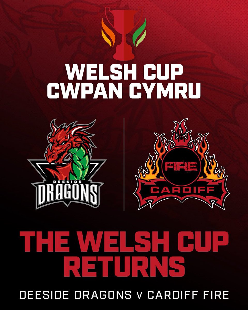 Deeside Dragons Ice Hockey Club (@dragonsihc) on Twitter photo ๐ ๐ช๐๐๐ฆ๐ ๐๐จ๐ฃ ๐ฅ๐๐ง๐จ๐ฅ๐ก๐ฆ ๐
๐ 1st Leg โ Vindico Arena, Cardiff
๐ Saturday 20th September
๐ 2nd Leg โ The Den, Deeside
๐ Saturday 27th September
Two great clubs. One Prize. ๐ dragonsihc.com/welsh-cup-retuโฆ
#๐๐ฒ๐ ๐ผ๐ฟ๐ฒ๐๐ฟ๐ฎ๐ด๐ผ๐ป | #๐ง๐ต๐ฒ๐ช๐ฒ๐น๐๐ต๐๐๐ฝ ๐ ๐ช๐๐๐ฆ๐ ๐๐จ๐ฃ ๐ฅ๐๐ง๐จ๐ฅ๐ก๐ฆ ๐
๐ 1st Leg โ Vindico Arena, Cardiff
๐ Saturday 20th September
๐ 2nd Leg โ The Den, Deeside
๐ Saturday 27th September
Two great clubs. One Prize. ๐ dragonsihc.com/welsh-cup-retuโฆ
#๐๐ฒ๐ ๐ผ๐ฟ๐ฒ๐๐ฟ๐ฎ๐ด๐ผ๐ป | #๐ง๐ต๐ฒ๐ช๐ฒ๐น๐๐ต๐๐๐ฝ