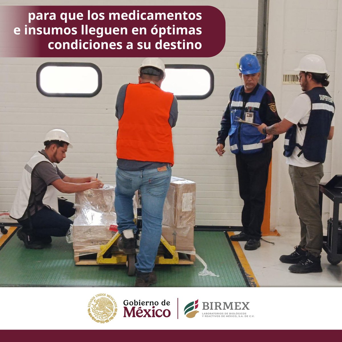 Birmex (@birmex) on Twitter photo #MedicamentosParaTodos 🇲🇽
En #Birmex contamos con rigurosos estándares de calidad y supervisión para garantizar que los medicamentos e insumos médicos lleguen en óptimas condiciones a l@s mexican@s 🇲🇽 💉💊.
<a href="/GobiernoMX/">Gobierno de México</a>
<a href="/SSalud_mx/">SALUD México</a>
<a href="/Carlos_UlloaP/">Carlos Ulloa</a> #MedicamentosParaTodos 🇲🇽
En #Birmex contamos con rigurosos estándares de calidad y supervisión para garantizar que los medicamentos e insumos médicos lleguen en óptimas condiciones a l@s mexican@s 🇲🇽 💉💊.
<a href="/GobiernoMX/">Gobierno de México</a>
<a href="/SSalud_mx/">SALUD México</a>
<a href="/Carlos_UlloaP/">Carlos Ulloa</a>