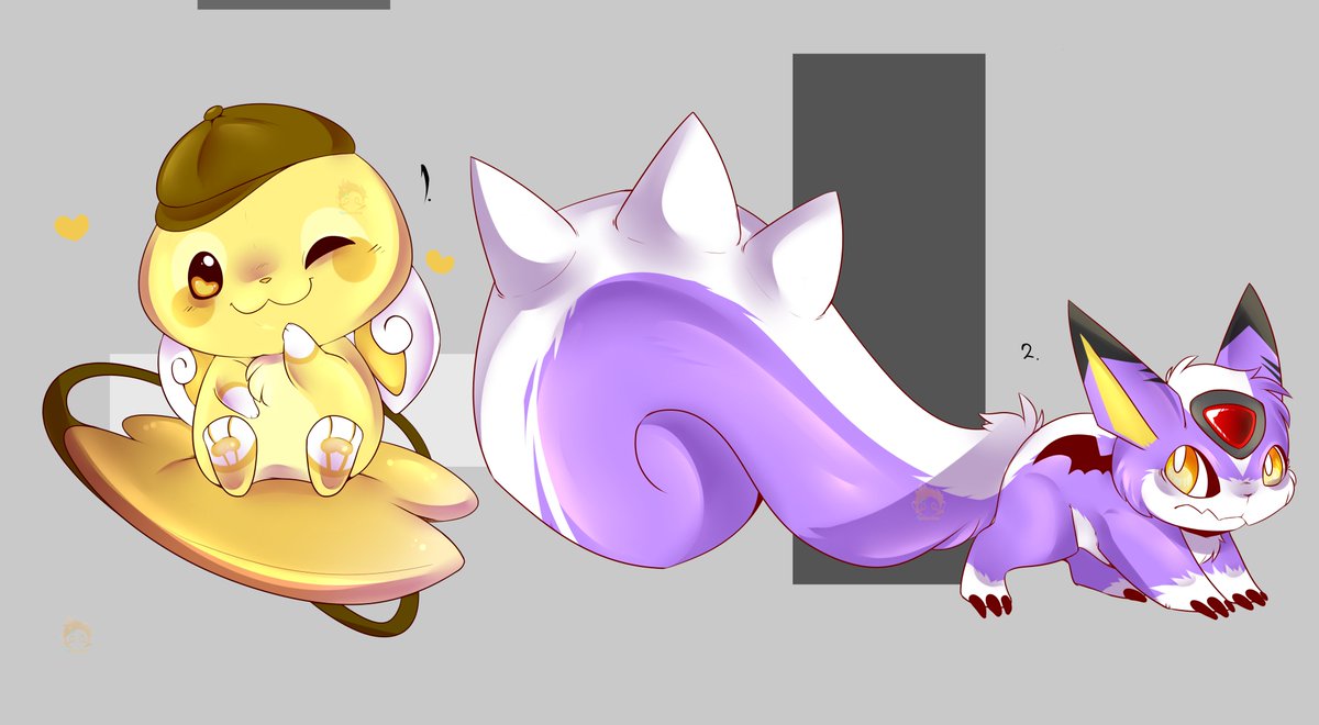 pikachim221's tweet photo. 1.#pompompurin #raichu - 35$
2.#pachirisu #dorumon -35$
PAYPAL OPEN
#digimon #rookie #child #chibi #hybrid #pokefusion #digifusion #fakemon #sanrio #pudin #purin #Santapp #squirel #AdoptMe #adoptable #Adoption #adopts #adopt #art #artsale #sale #drawfordale #draw #anime https://t.co/juJSLjIlcI