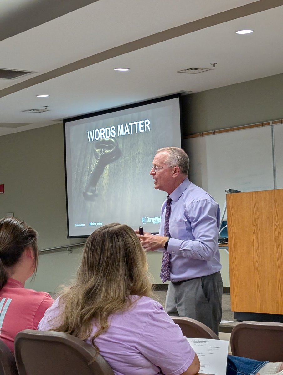 David Slykhuis (@phdslyk) on Twitter photo So excited to have <a href="/dave_weber/">Dave Weber</a> on campus to inspire our new and returning <a href="/VState_Blazers/">Valdosta State Blazers</a> in the College of Education and Human Services! So excited to have <a href="/dave_weber/">Dave Weber</a> on campus to inspire our new and returning <a href="/VState_Blazers/">Valdosta State Blazers</a> in the College of Education and Human Services!