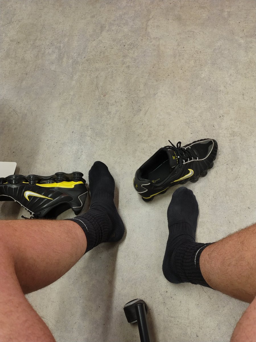 Shopping in IKEA and needed to get some air to my (very) sweaty socks!