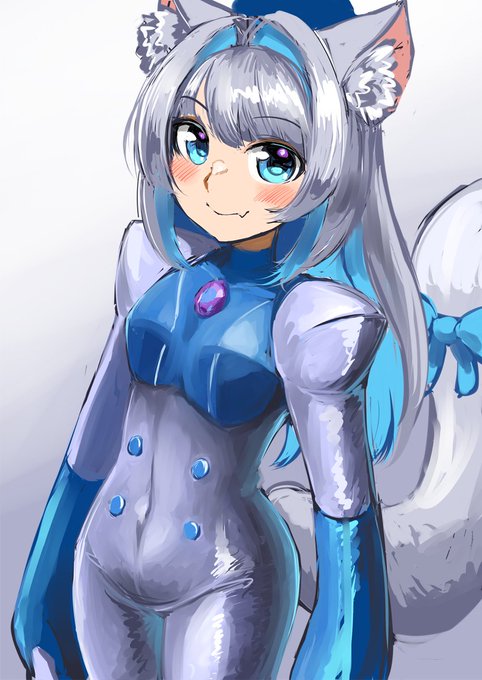 ぴっちりパイロットスーツ猫塗改 