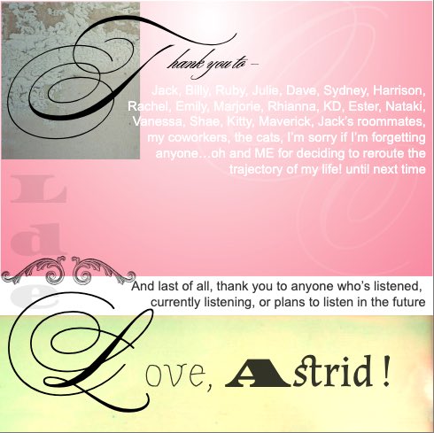 “LAST DITCH EFFORT” but we’re just getting started 💍 my debut album is out now, thank you for everything