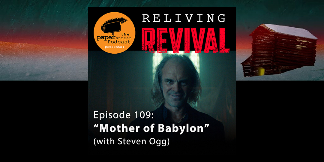 #Revival episode 9 is now on <a href="/SYFY/">SYFY</a> &amp; <a href="/peacock/">Peacock</a>, &amp; our aftershow is up now, too! We talk Em's guilt, Dana's pain over Wayne, &amp; Ibrahim's Revival Day theory. Plus, a chat w/ Steven Ogg on acting, writing, his "Blaine Abel" character, &amp; more! Ways to find #RelivingREVIVAL in thread: