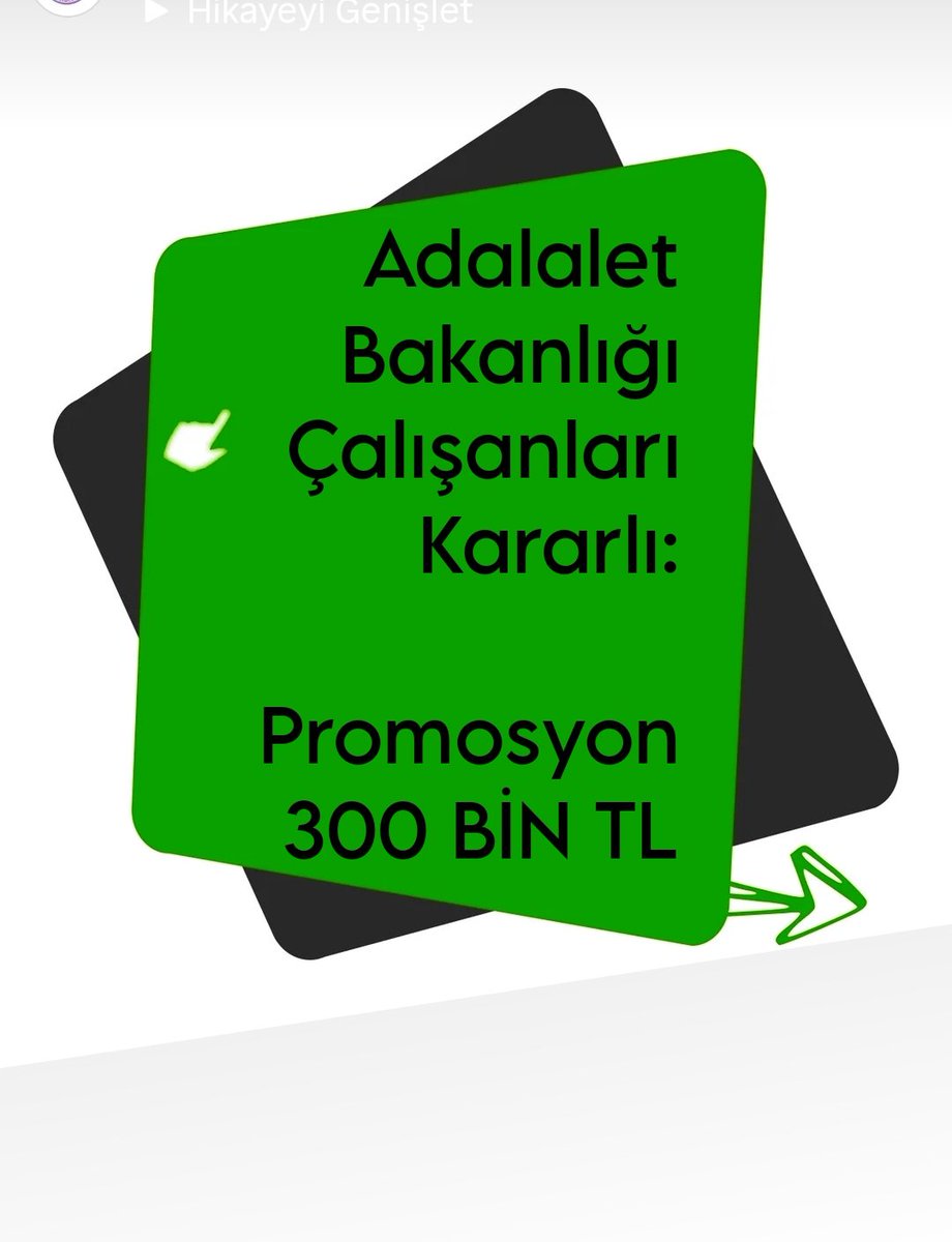 <a href="/adalet_bakanlik/">T.C. Adalet Bakanlığı</a> Promosyon etkinlik etiketi: 

#Adaletse300Bin 

Lütfen etiketi doğru yazalım ve paylaşalım. Hep birlikte hakkımız olanı alalım.