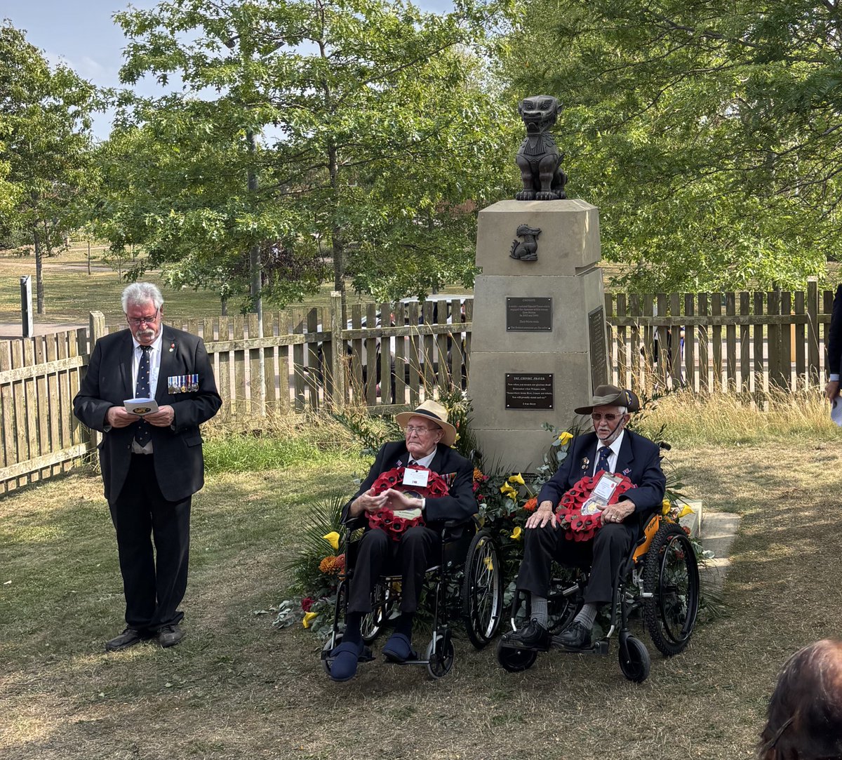 Jay Singh-Sohal VR (@jsinghsohal) on Twitter photo Honoured to join the two surviving Chindits at the Chindit Memorial <a href="/Nat_Mem_Arb/">National Memorial Arboretum</a> to remember the bravery and sacrifice of so many who served in Burma 80 years ago. #VJDay80 #wewillrememberthem #forevermore Honoured to join the two surviving Chindits at the Chindit Memorial <a href="/Nat_Mem_Arb/">National Memorial Arboretum</a> to remember the bravery and sacrifice of so many who served in Burma 80 years ago. #VJDay80 #wewillrememberthem #forevermore