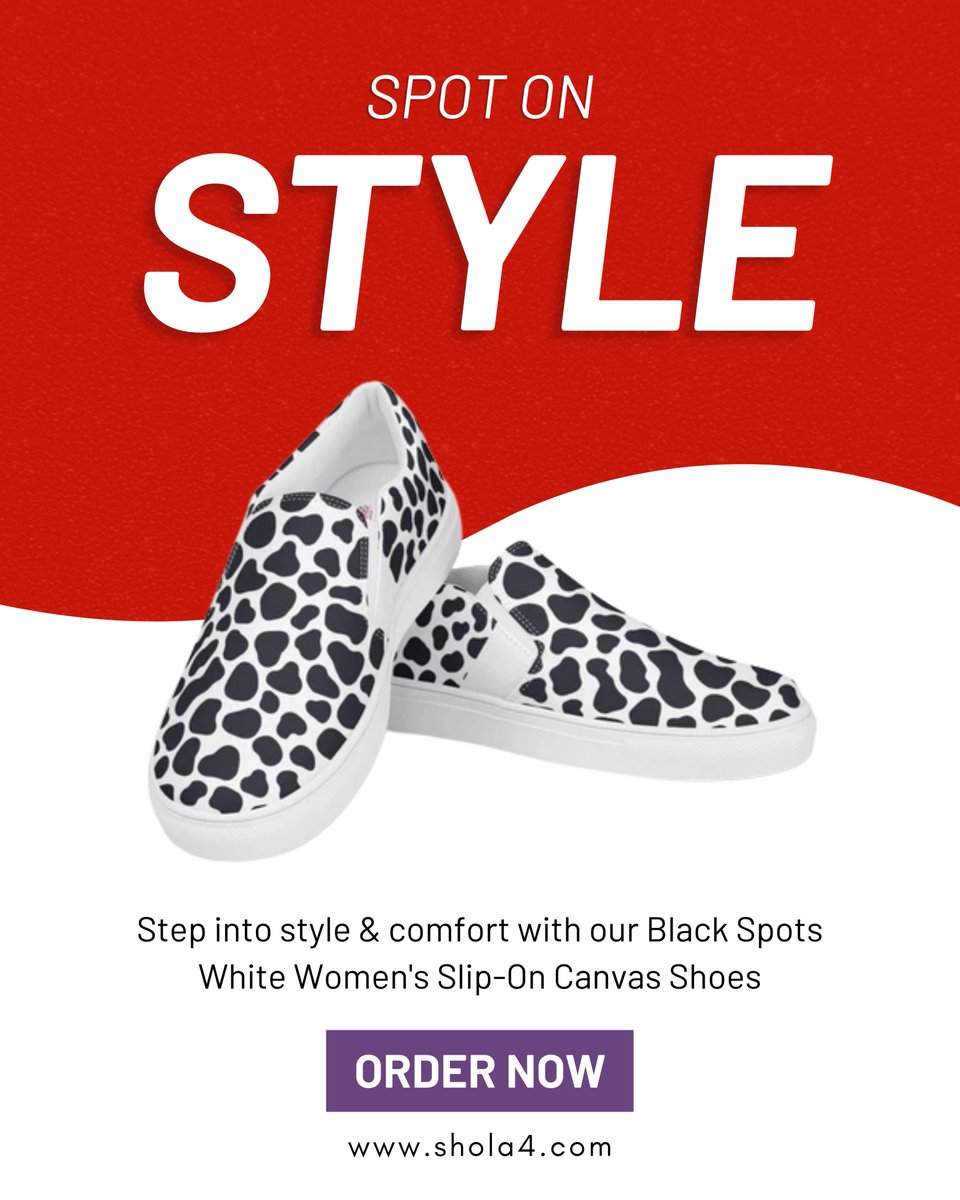 zextu_info's tweet photo. These aren't just shoes, they're the perfect finishing touch to any outfit. With removable soft insoles and durable rubber outsoles, they're designed for comfort and ease. 

Slip them on and go ✨https://t.co/YTPX5KRFts 

#SlipOnShoes #CanvasShoes #WomensFashion #SpottedStyle https://t.co/MtPUyJIso0