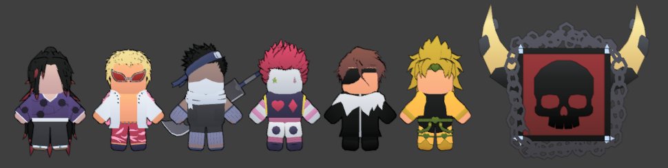 Clover3R's tweet photo. some villian characters + a crate i did for a commission !!
#ROBLOX #RobloxDev https://t.co/F5VO8xHNui