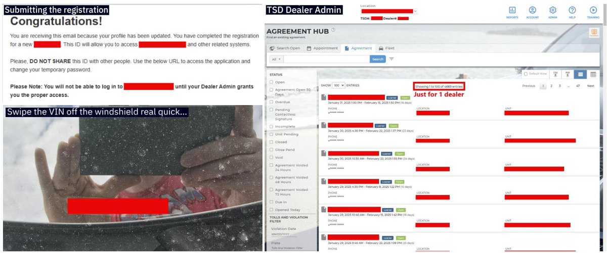 Hack into dealership software to access ~9 million car owners: a new and deadly way to steal cars. 👨‍💼🏴‍☠️🚗🏁

More details on:
LinkedIn: linkedin.com/posts/dlaskov_…
Substack: it4sec.substack.com/p/hack-into-de…
