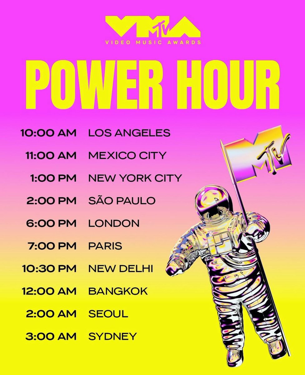 POWER HOUR STARTS NOW!

Cast 20 votes for #Jimin's "WHO" in the “Best K-pop” category at the #VMAs       

🔗: mtv.com/event/vma/vote…