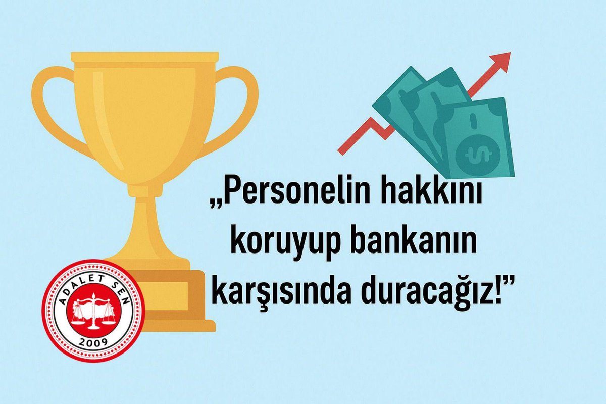 Bakanlık, personelin hakkını korumak için masada olacak.
Biz de bankanın karşısında, personelin yanında olacağız.
Hesap da bizim, mücadele de.
 #Adaletse300bin <a href="/adalet_bakanlik/">T.C. Adalet Bakanlığı</a> <a href="/adaletsendikasi/">Adalet Sendikası</a>