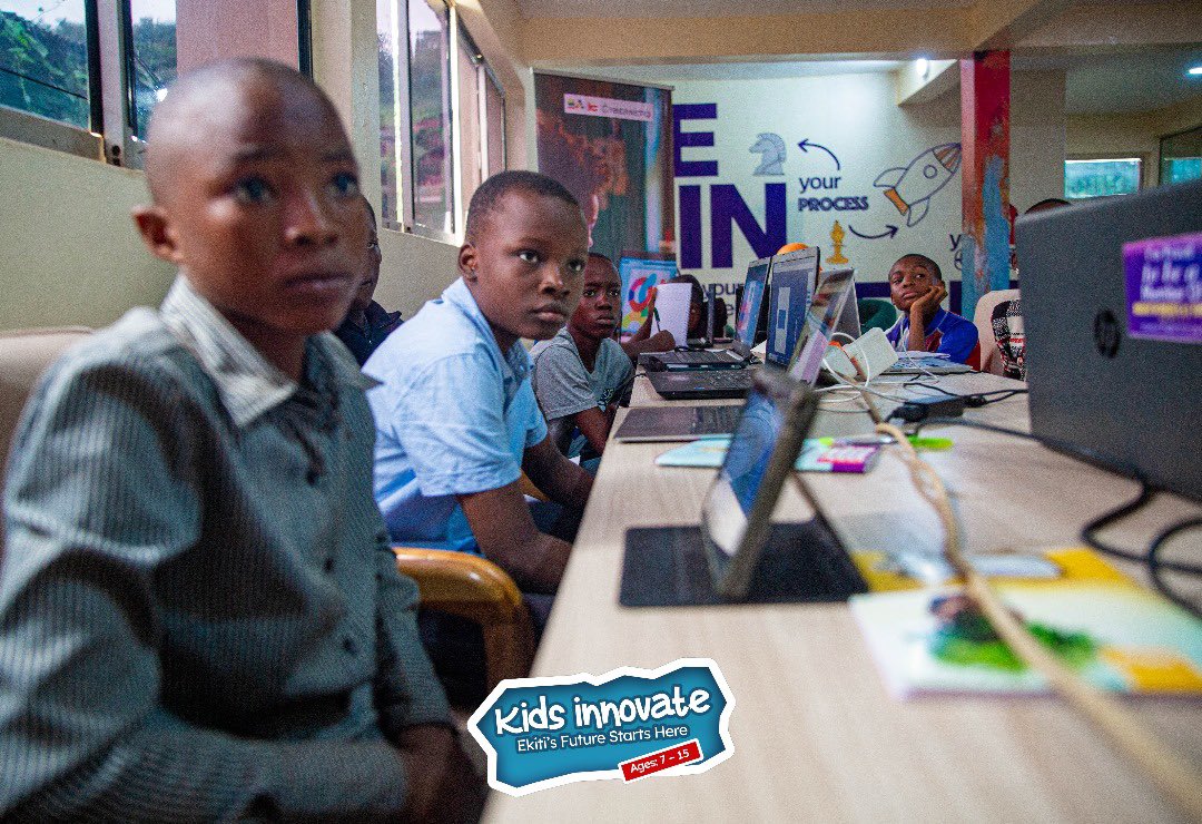 MISDEEkiti's tweet image. The future is indeed bright for these kids—already building future-ready skills today that they will grow, master, and one day use to shape and power a diverse economy.

#KidsInnovate #SummerBootcamp #FutureReady #DigitalSkills #CodingForKids #Robotics