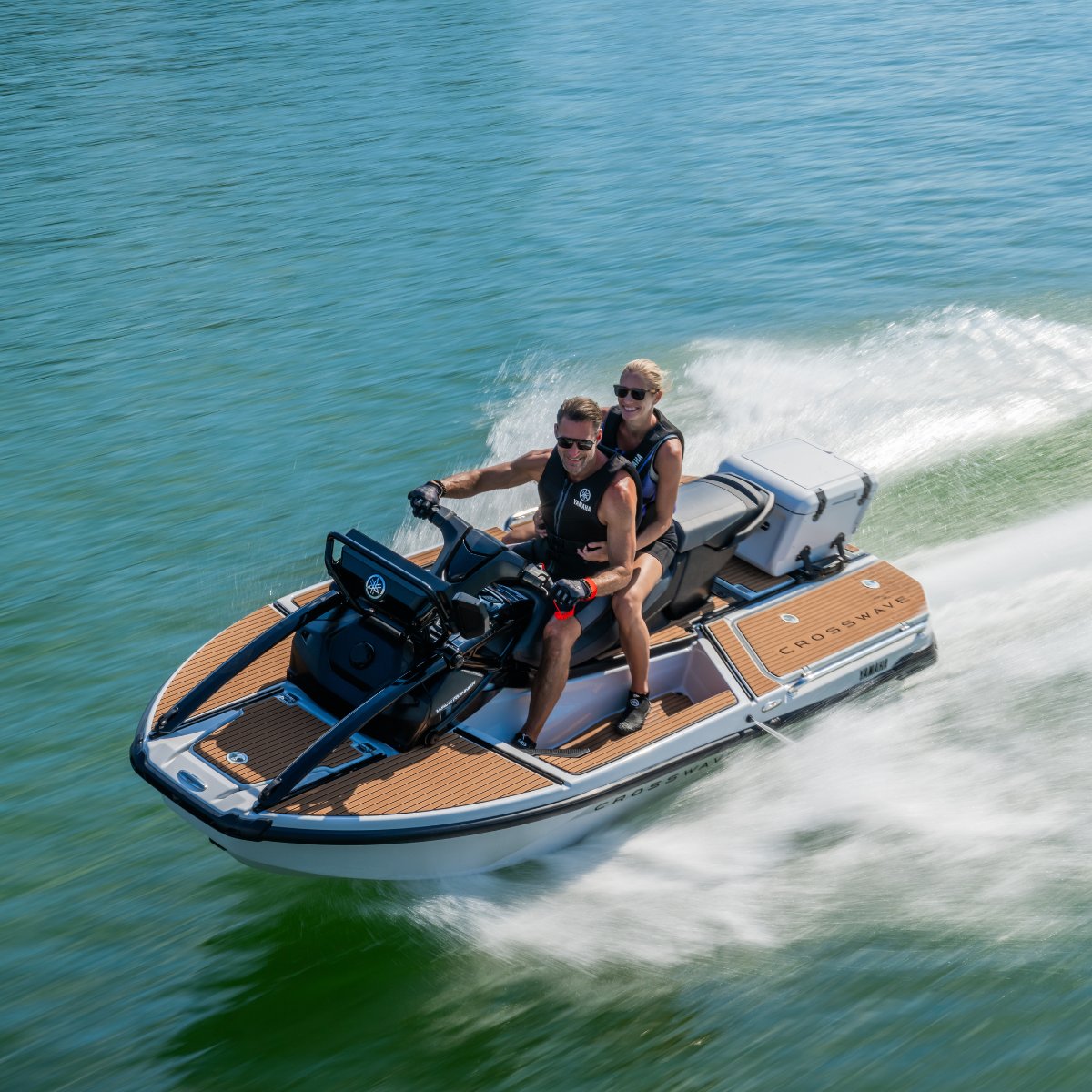 Yamaha CrossWave™ Debuts as the Industry’s First Modular Walkaround PWC for Fishing, Cruising, and Adventure 🌊 

<a href="/YamahaBoating/">Yamaha Boats and WaveRunners</a>, the leader in jet-powered marine innovation, today unveiled the CrossWave™ WaveRunner®, an entirely new kind of personal watercraft designed for