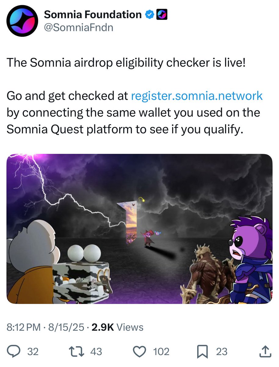 mbexbt's tweet image. . @Somnia_Network just announced $SOMI wallet checker is live 💜