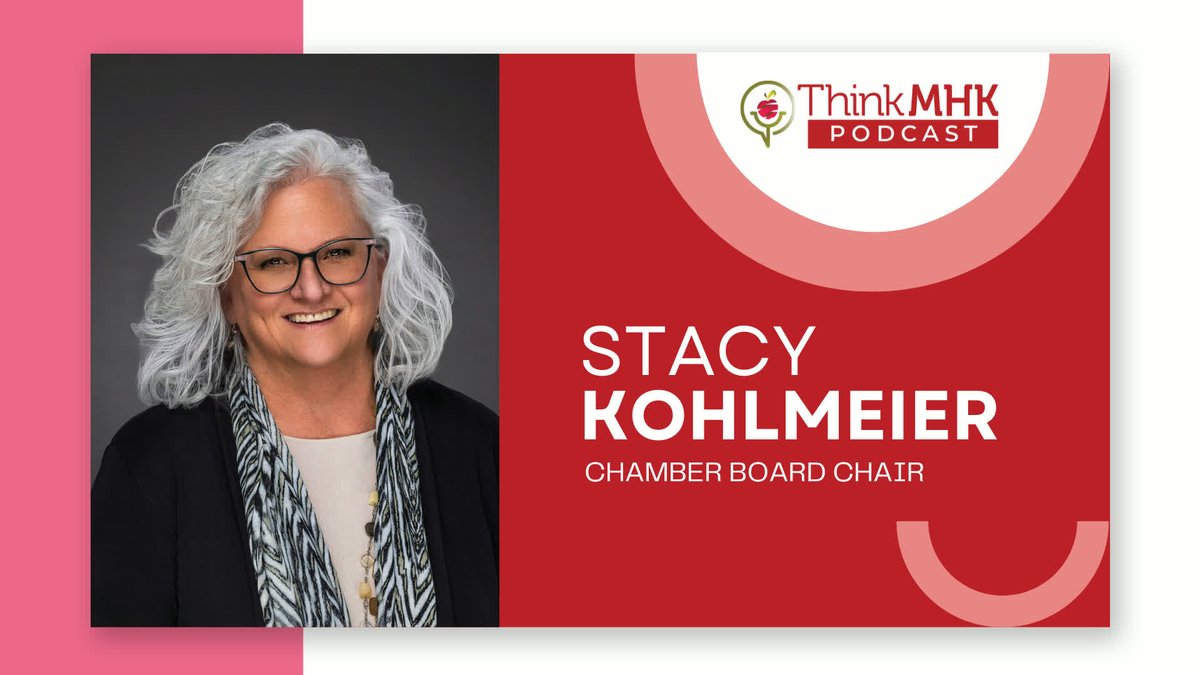 A new episode of the ThinkMHK podcast is now LIVE!🎙️

100 years of the Chamber—and still innovating.

Stacy Kohlmeier joins Think MHK to share how thoughtful strategy, community engagement, and fresh ideas are building a stronger Manhattan for generations to come.
