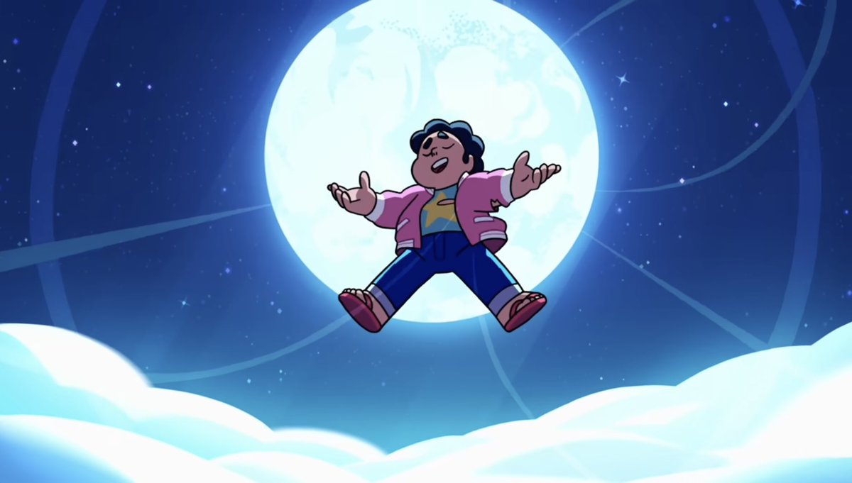 my favorite steven universe scene but with my oc in Steven's place,, fun fact: Felix's voice claim is Steven #StevenUniverse