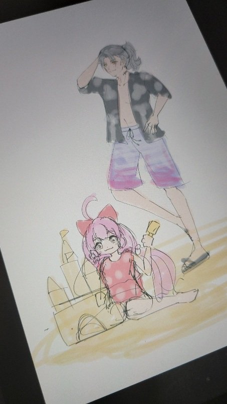 yu_natsuki_96s's tweet image. 朝起きれたらこれの続きする