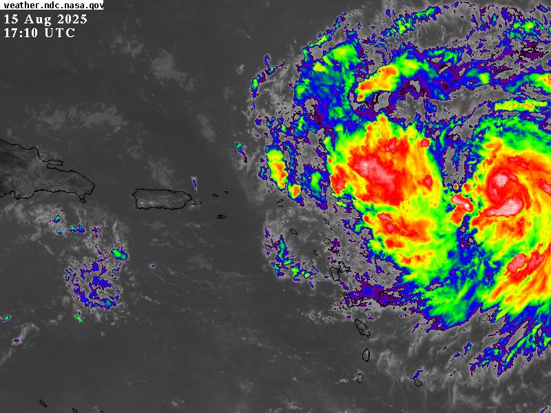 #Erin now the first hurricane to form in the Atlantic, however the good news is that the storm will go north of the islands, but the impacts are heavy rain, flooding, mudslides and wind gusts caused by the outer rain bands.