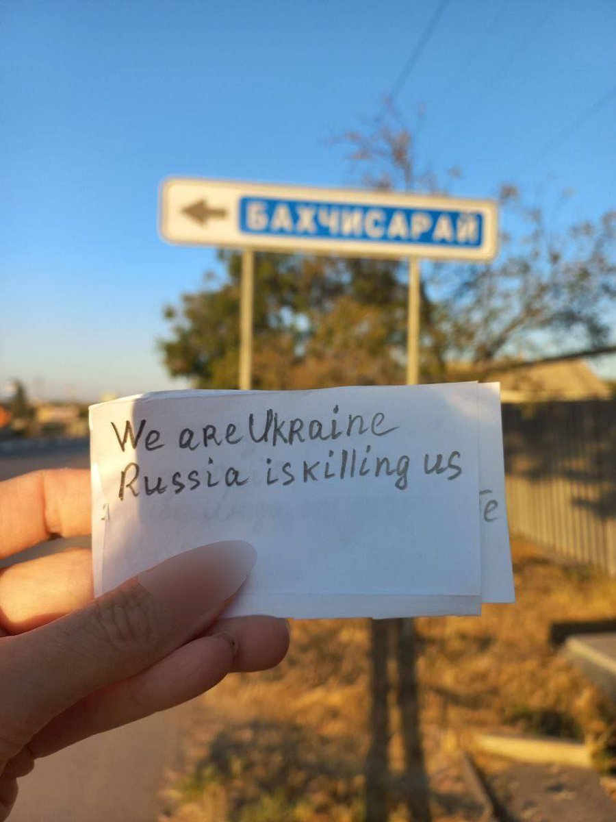 The residents of Crimea have an important message to the world.
By <a href="/yellowribbonENG/">Yellow Ribbon</a>