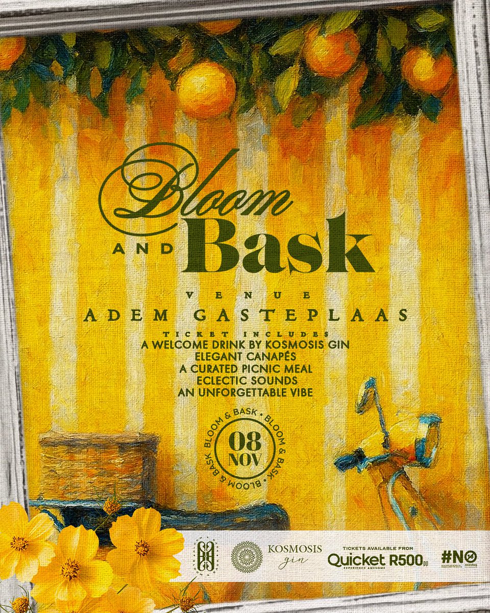 Tlhogonolo's tweet image. Why do you have to join us on the 08/11/2025?

The offering: ⬇️

#BloomAndBask 

Sidebar: This Artwork 😍🔥